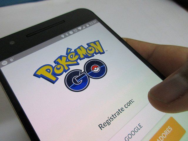 Version espagnole de Pokémon Go.