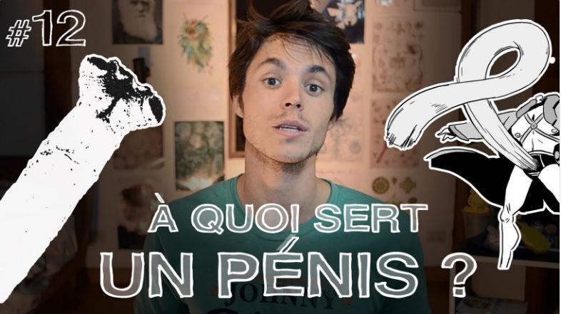 Capture d'écran d'une vidéo de Léo Grasset, créateur de la chaîne Youtube Dirty Biology.