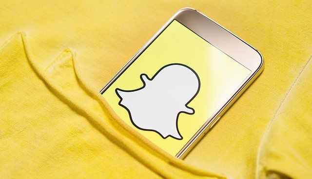 Logo Snapchat sur un smartphone