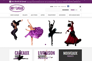 Body Langage – Magasin d’articles de danse